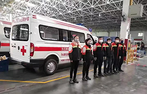 共战疫情 | 硬核共同！负压救护车出产、运输背后的上汽问鼎国际人